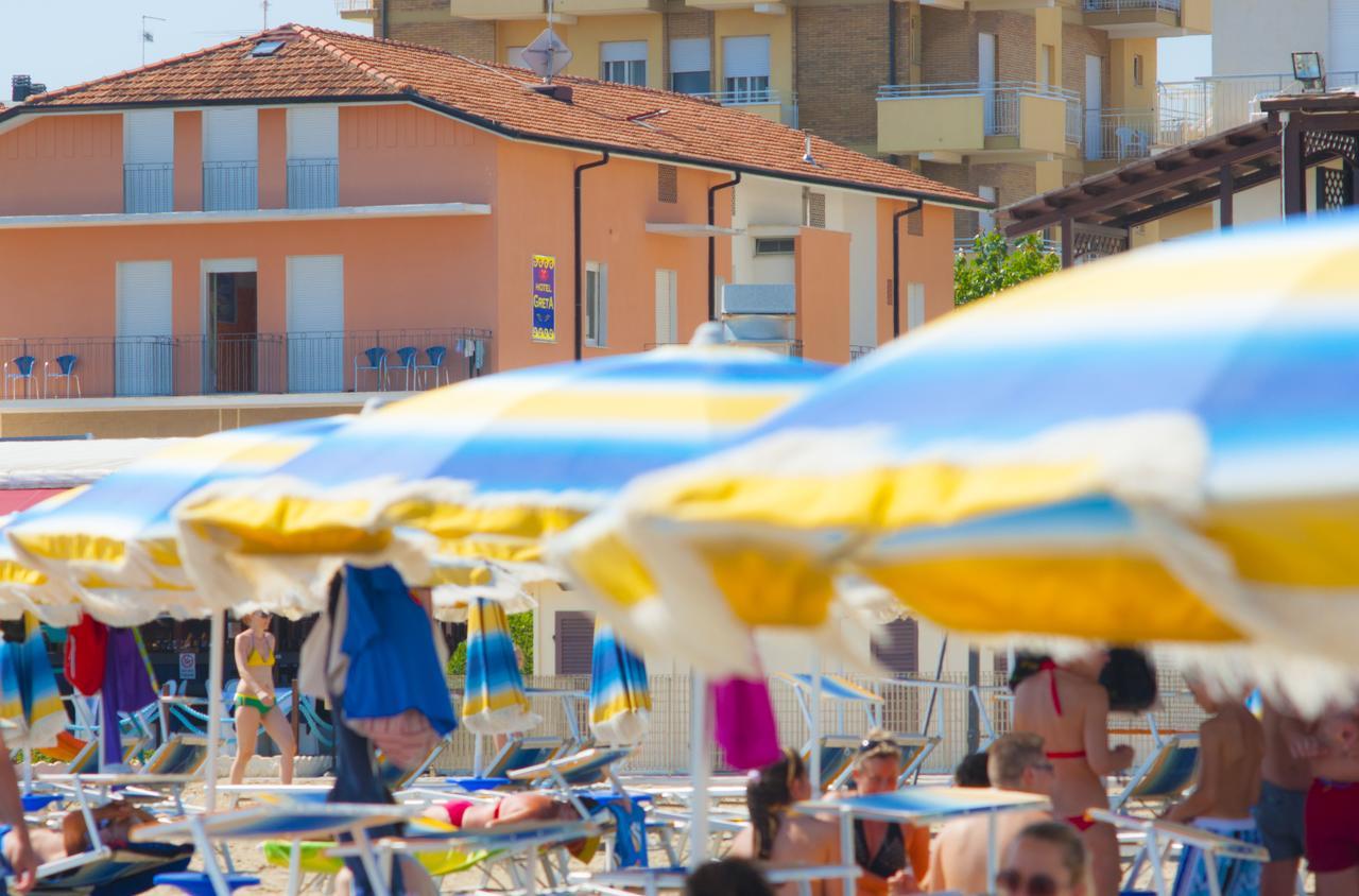 Hotel Greta B&B Rimini Buitenkant foto